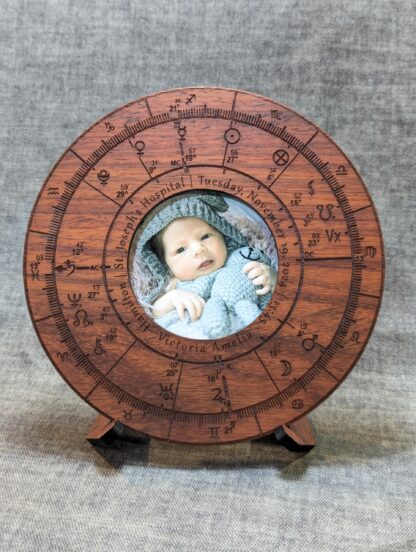 Celest: Birth or Event Astrology Photo Frame